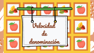 Velocidad de denominacion 2