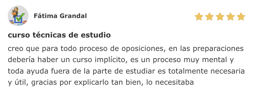 Tecnicas de estudio Fatima